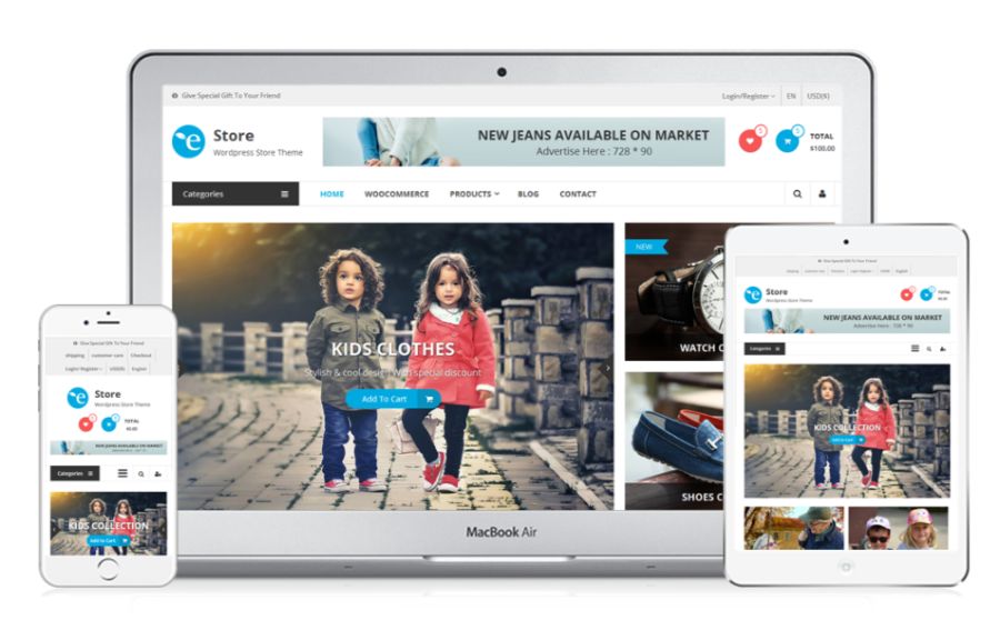 eStore-tema