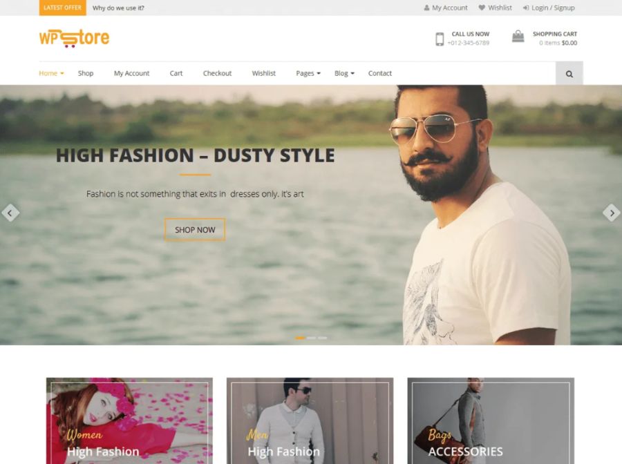 WP Store-tema